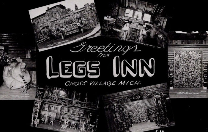 Legs Inn - Vintage Postcard